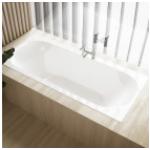 Weiße Geberit Ovale Badewannen 180x80 