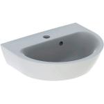 Weiße Geberit Ovale Handwaschbecken & Gäste-WC-Waschtische aus Keramik 