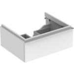 Silberne Geberit Waschbeckenunterschränke & Badunterschränke aus Chrom mit Schublade 