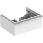 Silberne Waschbeckenunterschränke & Badunterschränke aus Chrom mit Schublade 