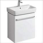 Weiße Geberit Waschbeckenunterschränke & Badunterschränke mit Beinen Breite über 500cm, Höhe über 500cm, Tiefe 0-50cm 