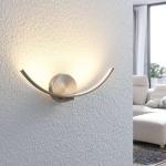 Reduzierte Graue Minimalistische LED Wandlampen aus Metall 