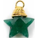 Emeraldfarbener Sterne Schmuck mit Smaragd handgemacht 