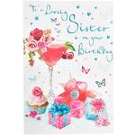Pinke Geburtstagskarten aus Papier 