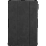 Schwarze Elegante Samsung Galaxy Tab A7 Hüllen 2020 aus Textil mit Ständer 