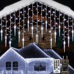 LED Lichterketten mit Weihnachts-Motiv mit Timer 