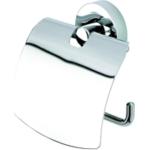 Silberne Geesa Toilettenpapierhalter & WC Rollenhalter  aus Messing 