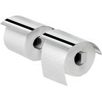 Silberne Geesa Toilettenpapierhalter & WC Rollenhalter  aus Chrom 