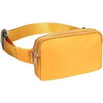 Gelbe Vintage Herrenbauchtaschen & Herrenhüfttaschen mit Schnalle klein 