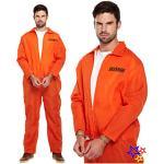 Gefangene Sträfling orangen Overalls Hannibal Style Herren Kostüm XL