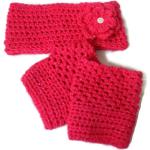 Rote Fingerlose Handschuhe & Halbfinger-Handschuhe für Damen Einheitsgröße Weihnachten 