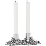 Silberne Große Kerzenständer & Bodenkerzenständer aus Chrom 