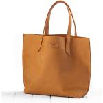 Marineblaue Einkaufstaschen & Shopping Bags aus Glattleder für Damen klein 