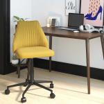 Gelbe Moderne Bürostühle & Schreibtischstühle aus Metall Breite 50-100cm, Höhe 50-100cm, Tiefe 50-100cm 