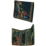 Reduzierte Camouflage Portemonnaies & Wallets mit Klettverschluss aus Nylon 