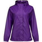Gelert Packaway Waterproof Jacket Ladies purple