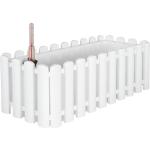 Reduzierte Weiße Moderne 47 cm Geli Balkonkästen aus Kunststoff mit Wasserspeicher 