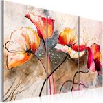 artgeist Leinwandbilder mit Blumenmotiv 80x120 
