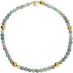 Goldene Gemshine Perlenketten für Damen 