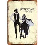 Generic Brands Fleetwood Mac Tango Dance Retro Blechschild Vintage Eisenmalerei Aluminium Plakette nicht rostet Poster Metallkunst für Cafe Bar Schule Schlafzimmer