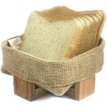 Reduzierte Rustikale Brotkörbe & Brotschalen aus Holz 