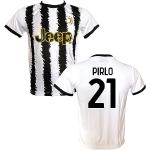 Generico Fußballtrikot Pirlo 21 weiß Saison 2023/2024 Lizenzierte Replika Größen für Kinder und Erwachsene (L-Erwachsene)