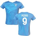 Generico Fußballtrikot S. S. Lazio Pedro 9 Saison 2023/2024, zugelassene Nachbildung, Größen für Erwachsene und Kinder, blau, L-ADULTO