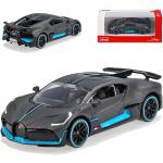 Schwarze Bugatti Chiron Modellautos & Spielzeugautos aus Metall 