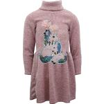 Rosa Meme / Theme Einhorn Winterkleider für Kinder mit Einhornmotiv für Mädchen Größe 110 für den für den Winter 