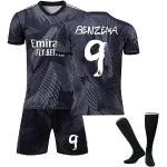 Generisch R.Madrid 120-jähriges Jubiläum Fußballtrikot, Vinicius jr, Benzema Limitierte Auflage Fussball Trikots Shorts Socken Set für Kinder/Erwachsene