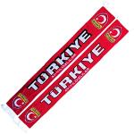 Generisch Türkei Schal, TÜRKIYE (Strickschal), für Europameisterschaft, Fußballschal, Kult-Schal, Souvenirschal