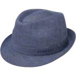 Blaue Stetson Trilbies & Fedora-Hüte 57 für Herren für den für den Sommer 