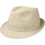 Beige Stetson Trilbies & Fedora-Hüte 57 für Herren für den für den Sommer 