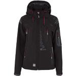 Geographical Norway Damen Softshell Outdoor Jacke Black L