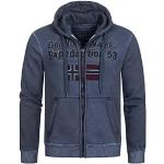 Geographical Norway Gimdo Men - Kapuzen-Sweatshirt Und Känguru-Tasche Für Männer - Logo-Sweatshirts Für Männer - Hoody-Sweatshirt Langarm (Marineblau M)