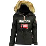Schwarze Geographical Norway Winterjacken für Herren Größe XL für den für den Winter 