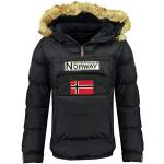 Geographical Norway Kinderkapuzenjacken aus Fell für Jungen 