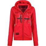 Geographical Norway Sweatjacke in Rot | Größe M