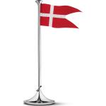 Skandinavische Georg Jensen Tischfahnen & Tischflaggen glänzend aus Edelstahl 