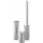 Silberne Minimalistische Georg Jensen Kerzenständer & Kerzenhalter aus Edelstahl 3-teilig 