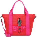 Rote George Gina & Lucy | GGL Tote Bags & Henkeltaschen mit Reißverschluss aus Textil für Damen 