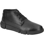 Reduzierte Schwarze Geox High Top Sneaker & Sneaker Boots in Normalweite aus Glattleder atmungsaktiv für Herren Größe 46 