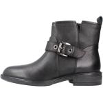 Reduzierte Schwarze Elegante Geox Ankle Boots & Klassische Stiefeletten für Damen Größe 35 