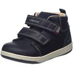 Marineblaue Lack-Optik Geox Flick Low Sneaker aus Leder für Kinder Größe 20 