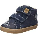 Marineblaue Geox Kilwi Low Sneaker aus Leder für Kinder Größe 21 