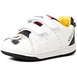 Geox Baby - Jungen B New Flick Boy B Sneakers, White Black, 24 EU