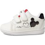 Geox Baby-Mädchen B New Flick Girl Sneaker, White/RED, 22 EU