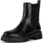 Reduzierte Schwarze Geox Blockabsatz Ankle Boots & Klassische Stiefeletten mit Reißverschluss für Kinder Größe 35 