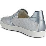 Silberne Geox Low Sneaker für Damen Größe 38 