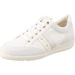 Geox Damen D Myria B Sneakers, Off White, 35 EU